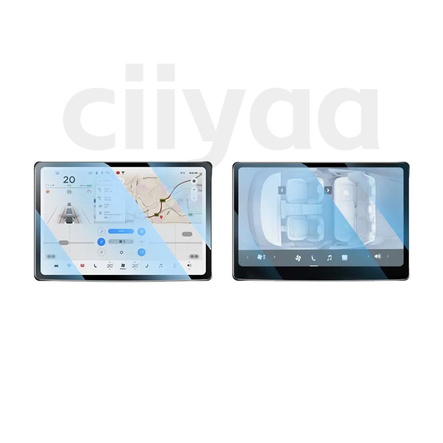 Tempered Glass Screen Protector for Tesla Model 3 Highland 2025 2024