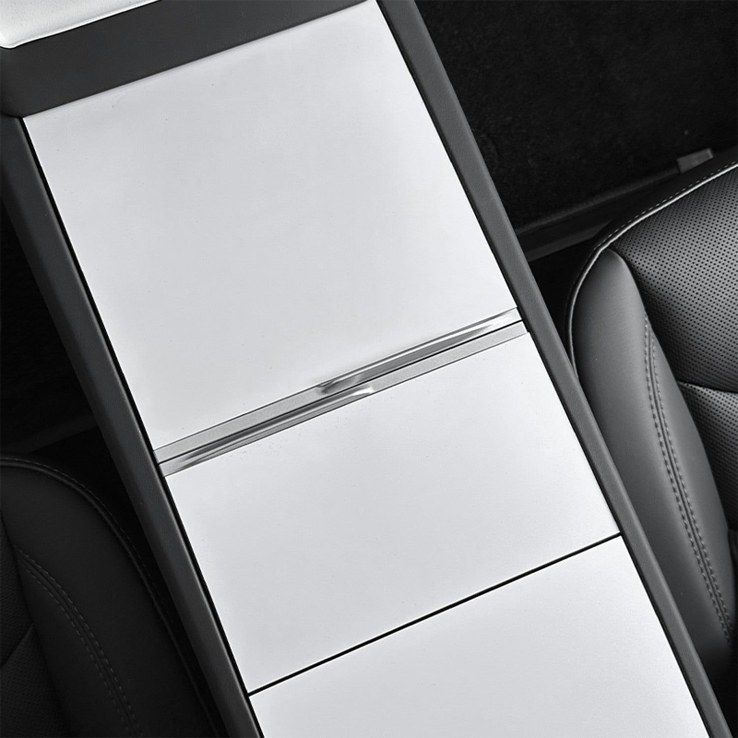 Matt Center Console Cover for Tesla Model Y Juniper 2025