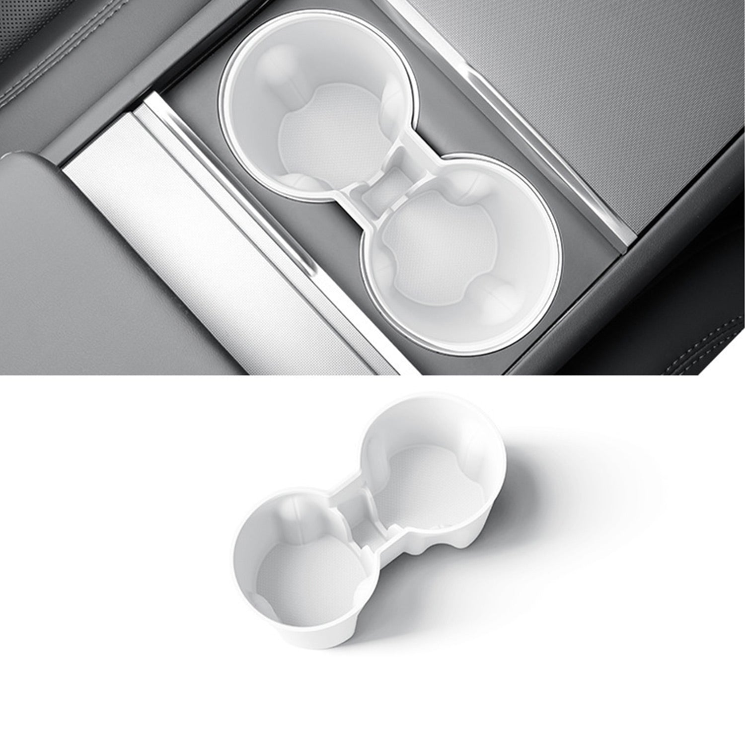 Soft Center Console Cup Holder for Tesla Model 3 Highland 2025 2024