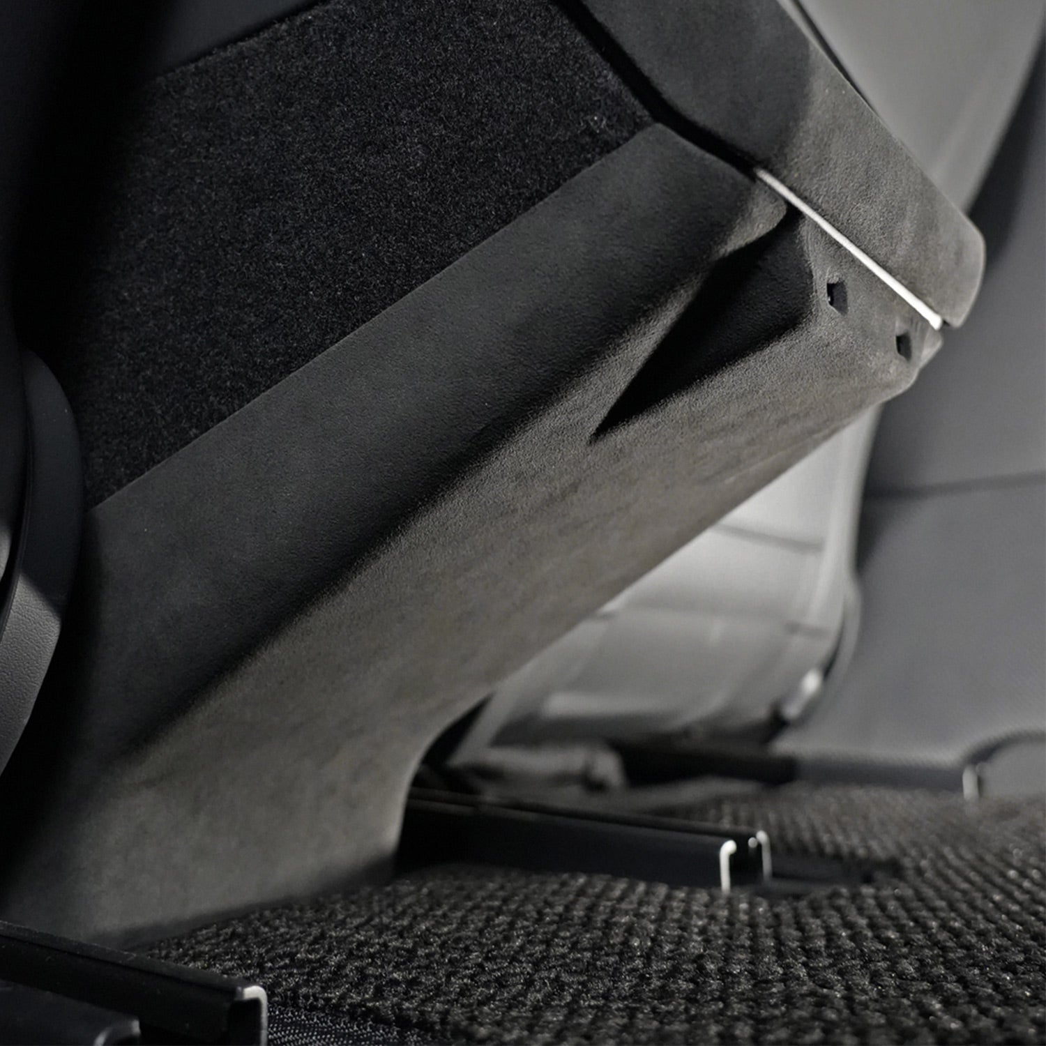 Alcantara Rear Center Console Anti-Kick Cover for Tesla Model 3 Highland 2025 2024