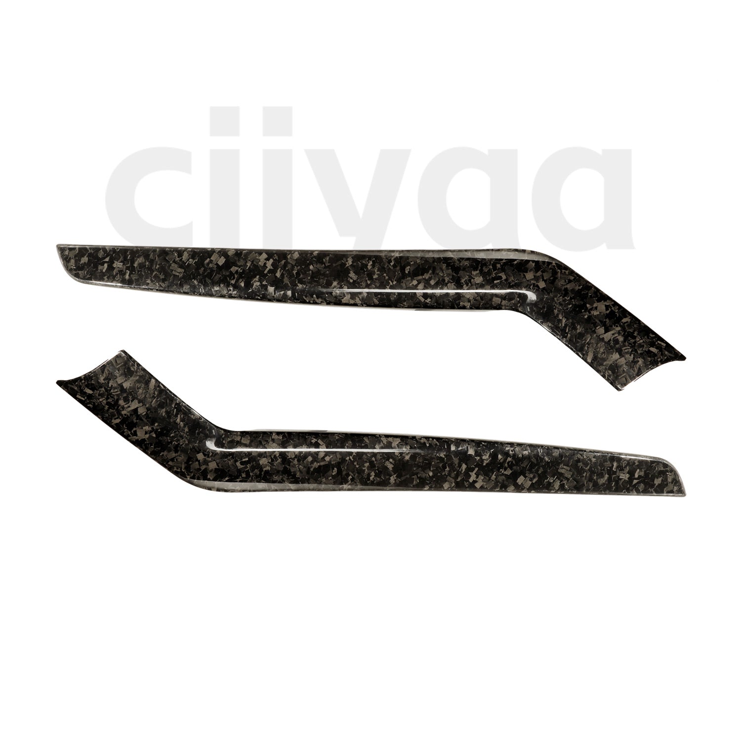 Carbon Fiber Center Control Side Trim for Tesla Model Y Juniper 2025