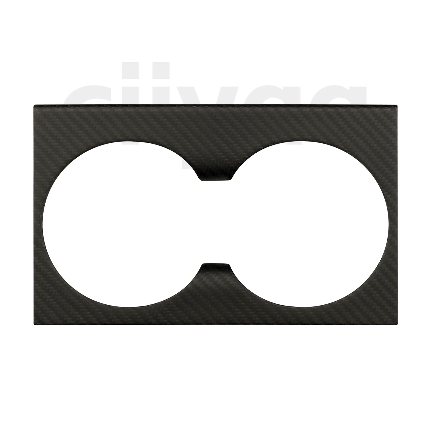 Carbon Fibre Center Console Cup Slot Cover for Tesla Model 3 Highland 2025 2024