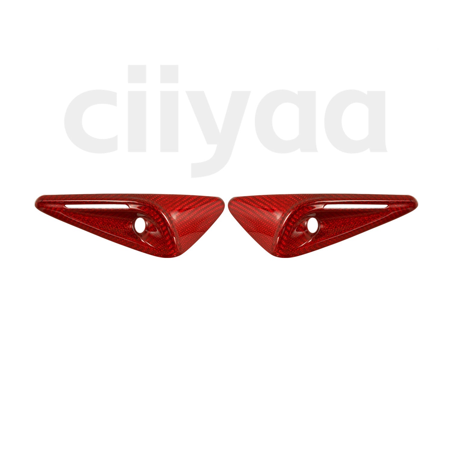 Carbon Fiber Side Camera Cover for Tesla Model 3 Highland 2025 2024