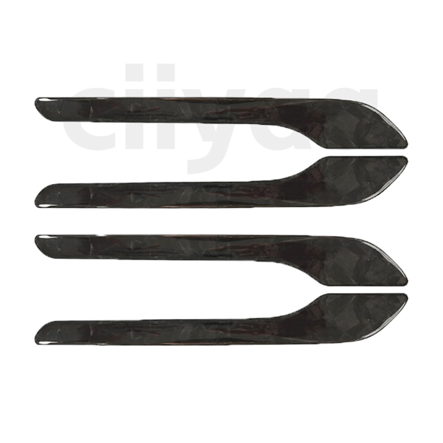 Carbon Fiber Outside Door Handle Sticker for Tesla Model 3 Highland 2025 2024