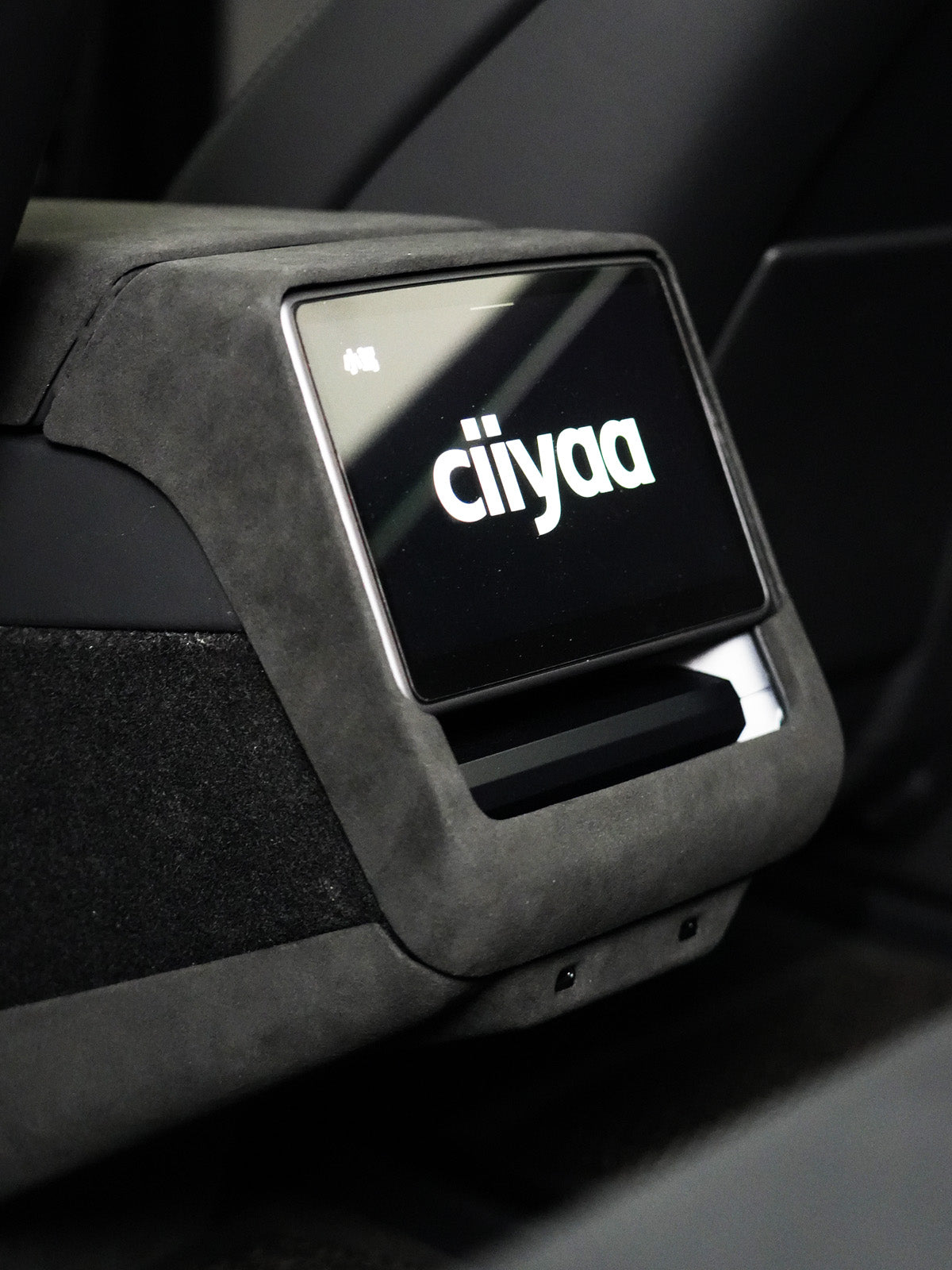 Alcantara Rear Air Outlet Cover for Tesla Model Y Juniper 2025