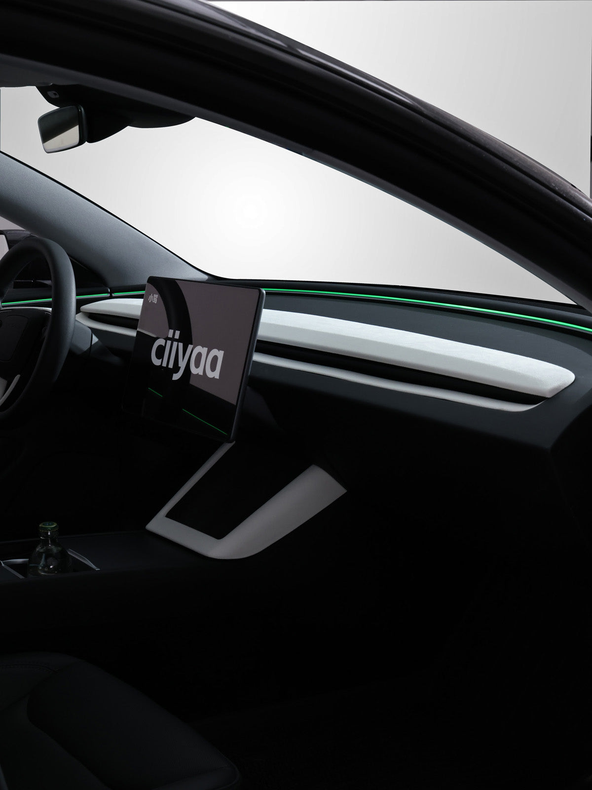 CiyaSuede Dashboard Trim for Tesla Model 3 Highland 2025 2024