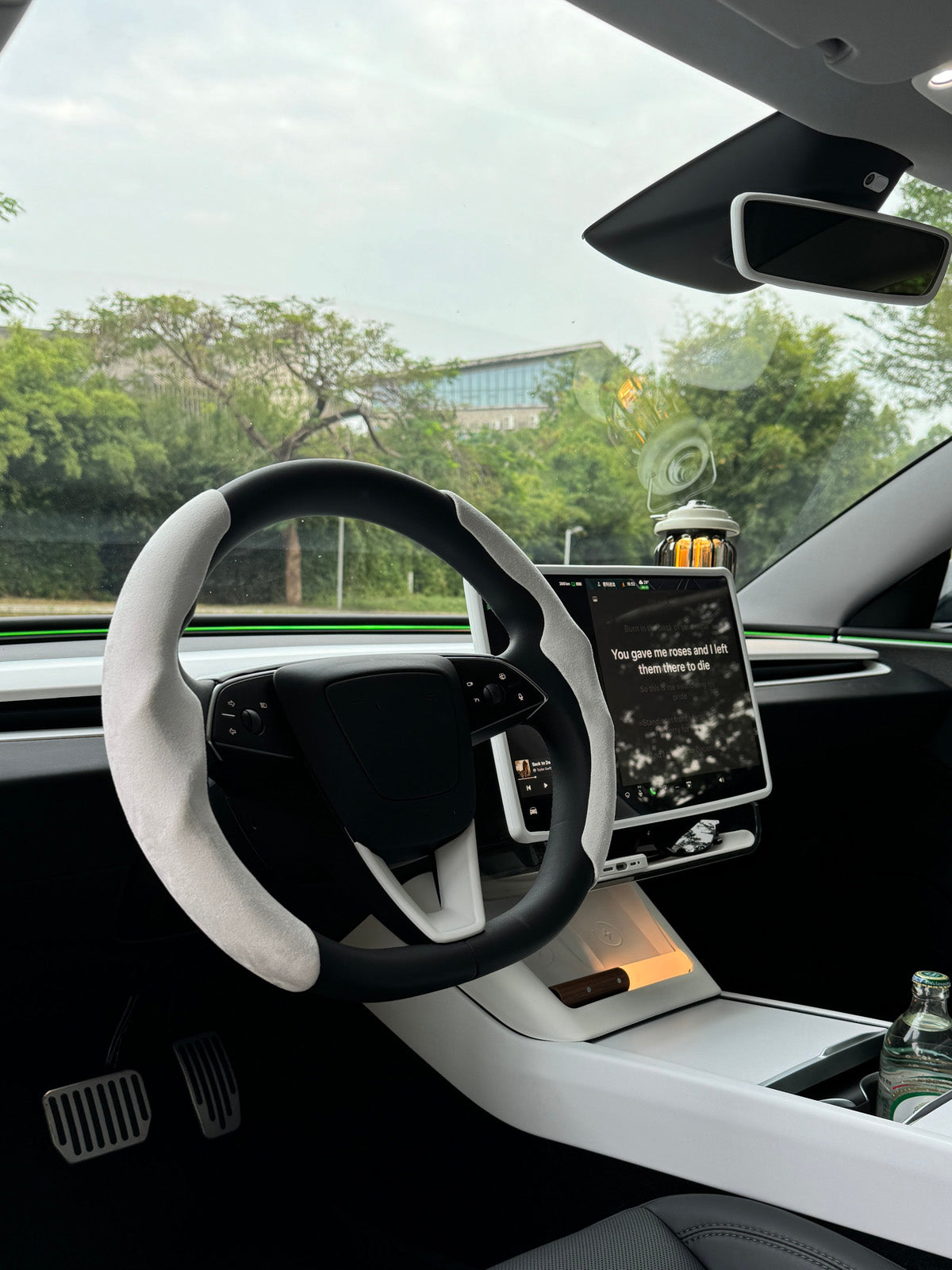 Soft Rearview Mirror for Tesla Model Y Juniper 2025