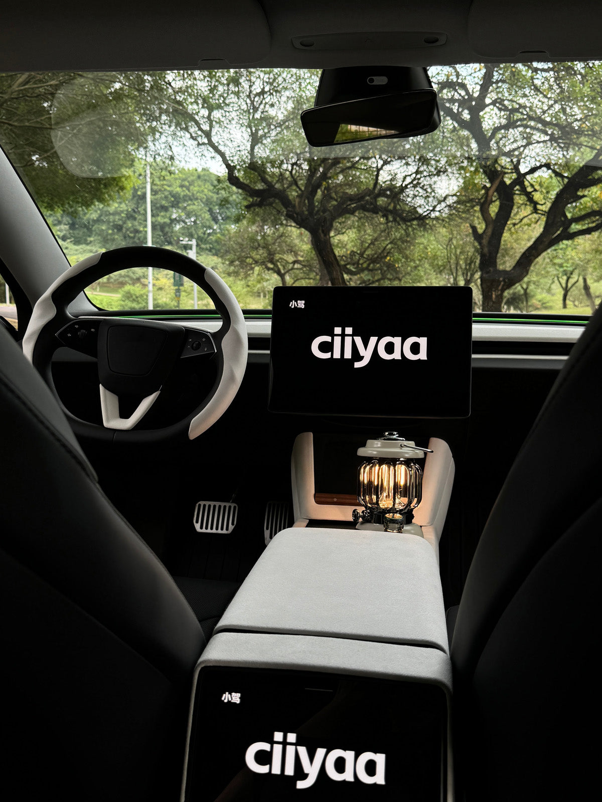 CiyaSuede Rear Air Outlet Cover for Tesla Model Y Juniper 2025