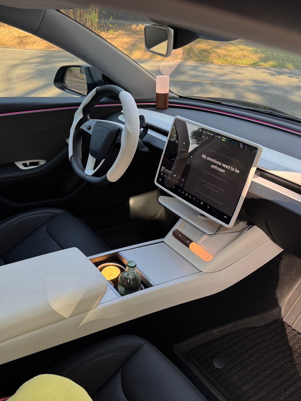 Soft Rearview Mirror for Tesla Model Y Juniper 2025