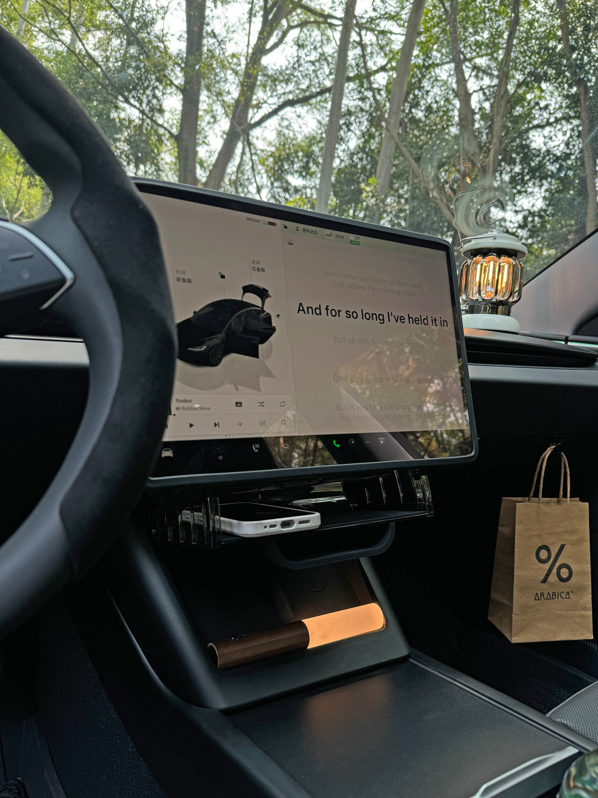 Under Screen Storage Box Ultra for Tesla Model 3 Highland 2025 2024