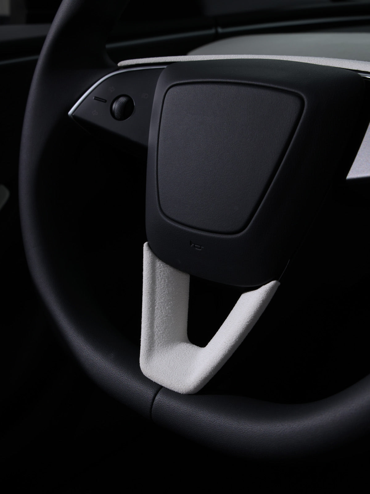 CiyaSuede Rear Air Outlet Cover Sticker for Tesla Model 3 Highland 2025 2024