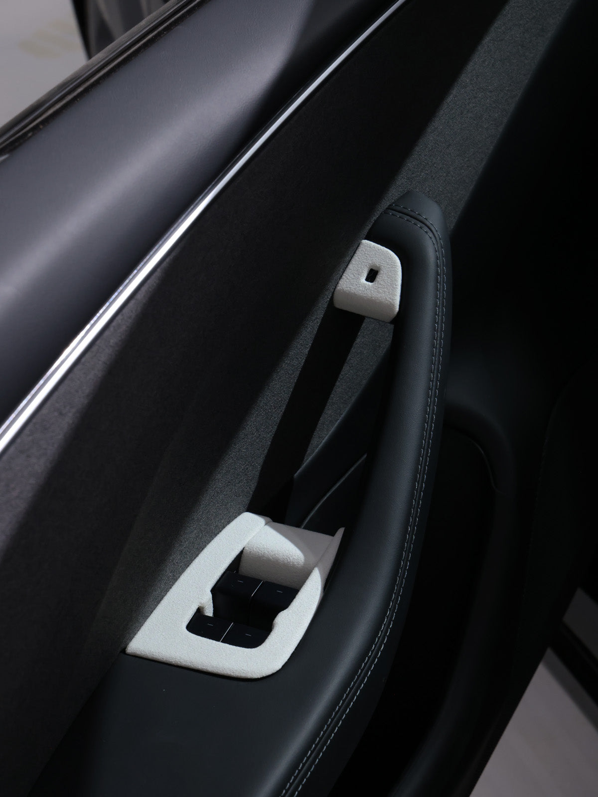 CiyaSuede Window Button Cover for Tesla Model 3 Highland 2025 2024