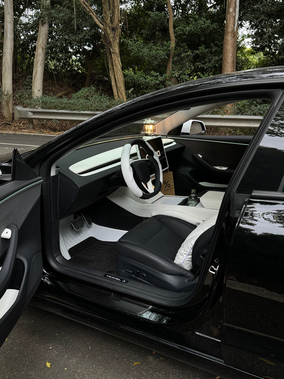 Door Organizer Tray for Tesla Model 3 Highland 2025 2024