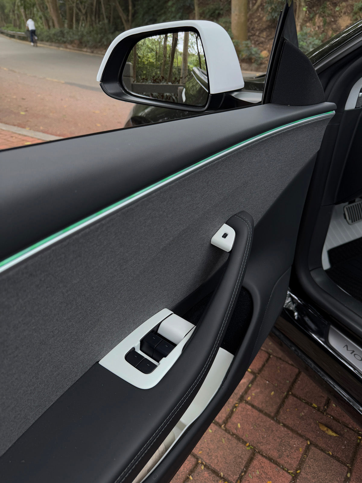 PureDeco Door Button Cover for Tesla Model 3 Highland 2025 2024