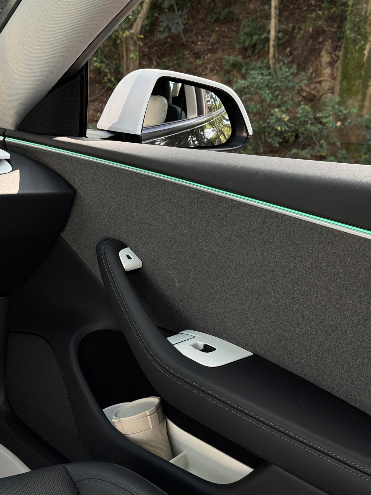 PureDeco Window Button Cover for Tesla Model 3 Highland 2025 2024