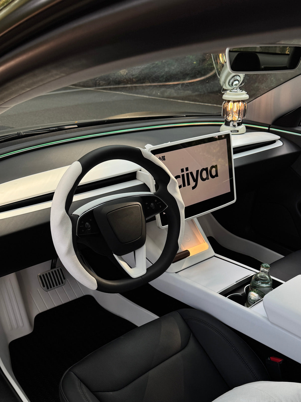 PureDeco Dashboard Cover for Tesla Model 3 Highland 2025 2024