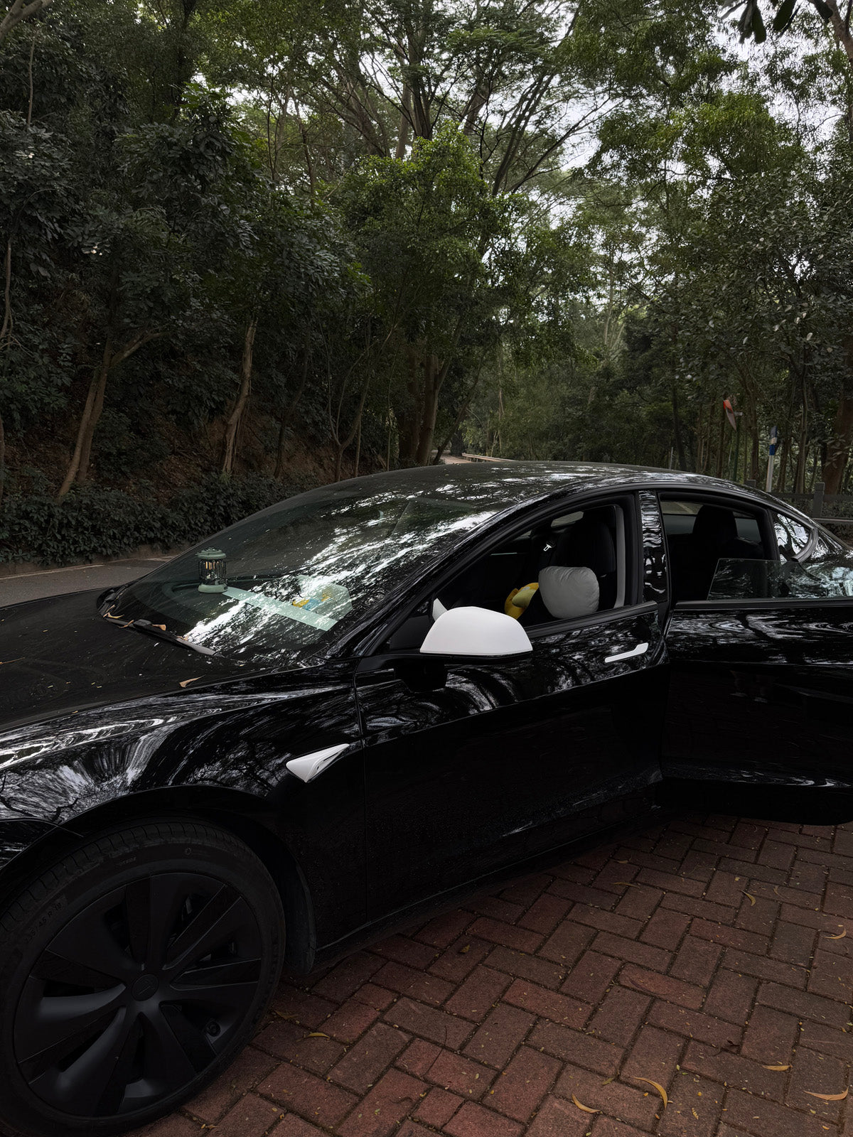 PureDeco Rear Air Outlet Cover for Tesla Model 3 Highland 2025 2024