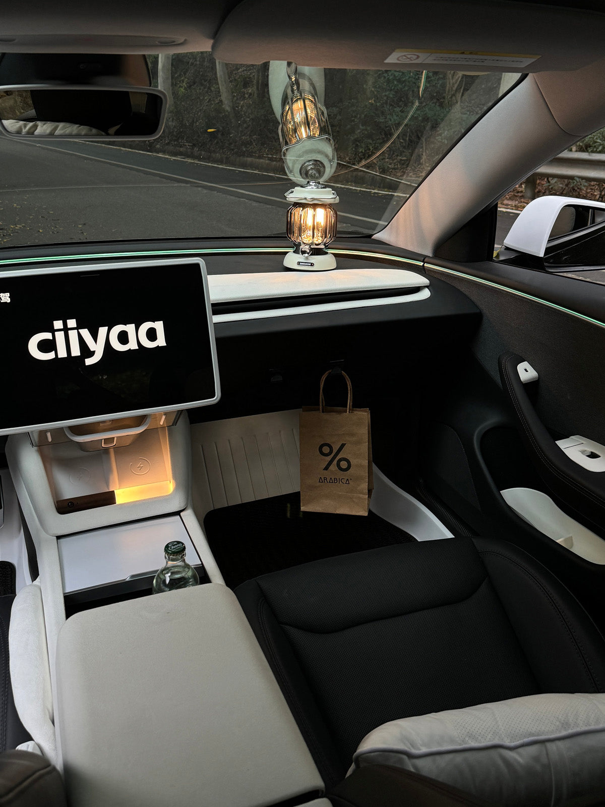 PureDeco Front Door Speaker Trim for Tesla Model 3 Highland 2025 2024