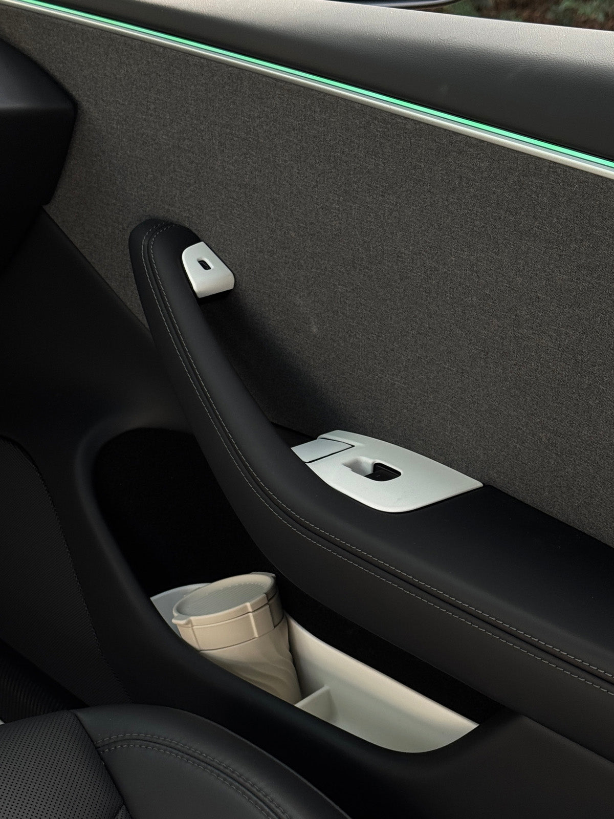 PureDeco Window Button Cover for Tesla Model 3 Highland 2025 2024