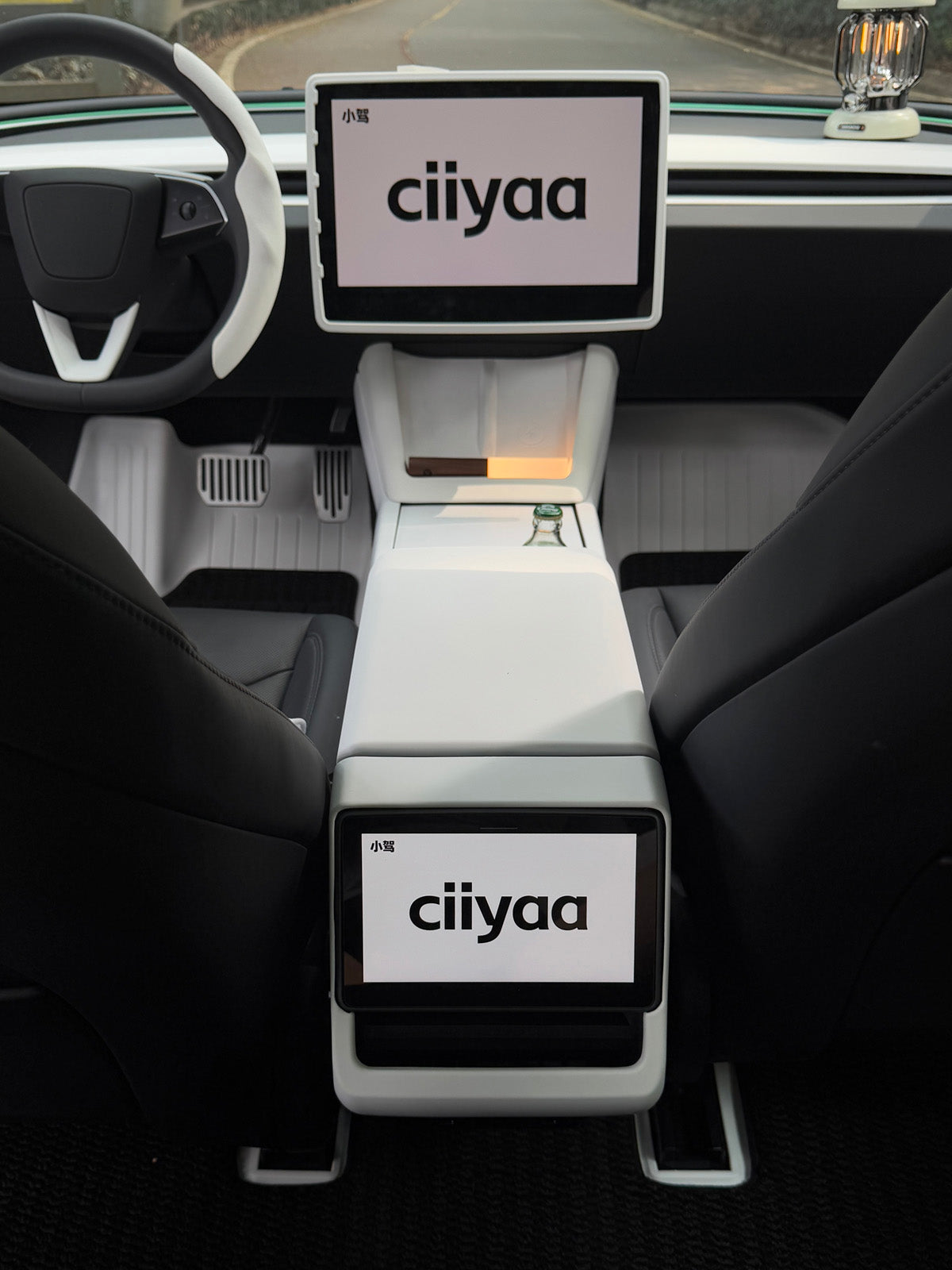 PureDeco Rear Air Outlet Cover for Tesla Model 3 Highland 2025 2024