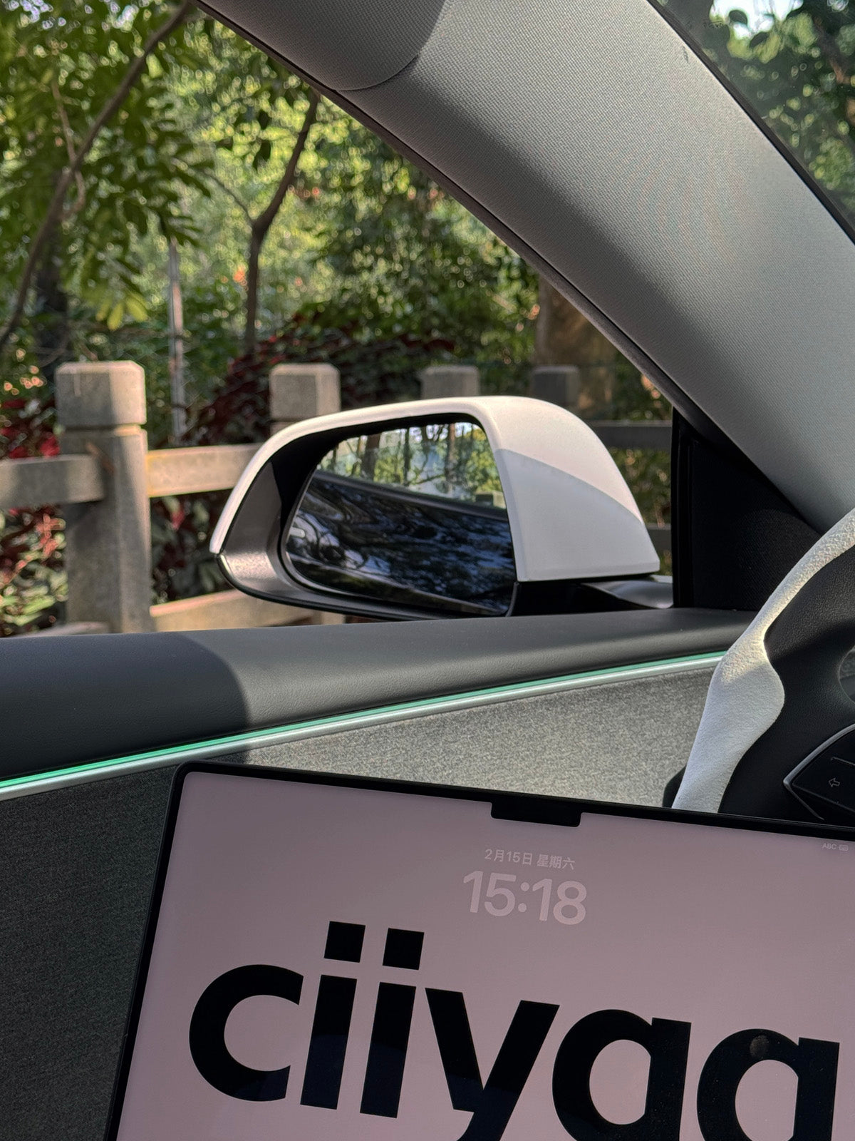 PureDeco Rear Air Outlet Cover for Tesla Model 3 Highland 2025 2024