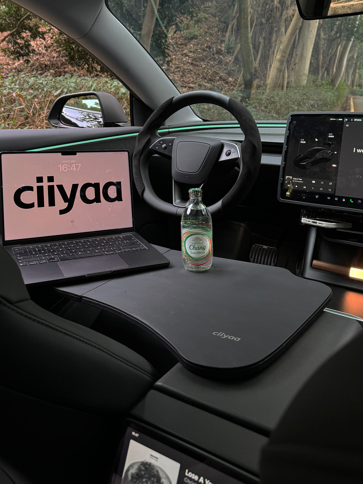 PureDeco Rear Air Outlet Cover for Tesla Model 3 Highland 2025 2024